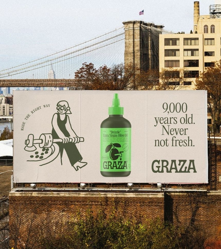 Graza. One drawing carries the board.
